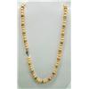 Image 2 : Pale Peach Pearl Necklace and Bracelet Set