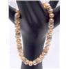 Image 3 : Pale Peach Pearl Necklace and Bracelet Set
