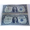 Image 4 : 3 1957 $1 Silver Certificates " Blue Seals"