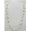 Image 1 : 16" Tri Colored Pearl & Roundell Necklace