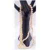 Image 1 : 16" Double Strand 8mm Pearl Necklace