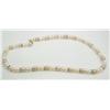 Image 2 : 17" Tri-Colored Single Strand Pearl Necklace