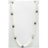 Image 2 : Pearl and Roundell Necklace and Bracelet Set