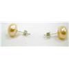 Image 2 : Pale Peach Pearl Earring Set