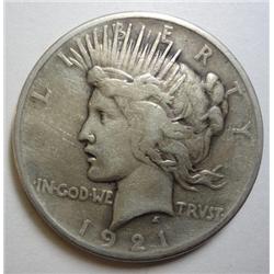 1921 Peace $  Fine