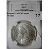 Image 1 : 1887 Morgan $  NGC65 small crack in case
