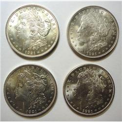 4 1921 Morgan $  NICE WHITE MS63 or better
