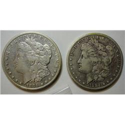 2  1884CC Morgan $  VF