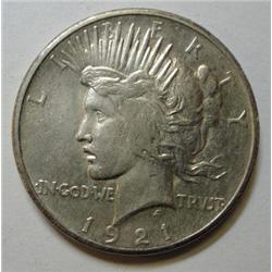 1921 Peace $  MS63 beautifull highly lusterous coin