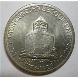 1925 Lexington   half $   MS64 with several Mint made die polish marks