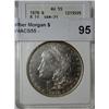 Image 1 : 1878 8 feather Morgan $ VAM21  ANACS55
