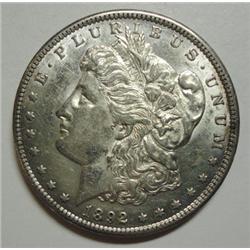 1892CC Morgan $  original undipped AU55