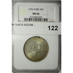 1936 York half $ NGC66