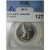 Image 1 : 1920 Pilgrim half $  ANACS63  GRADED RIGHT