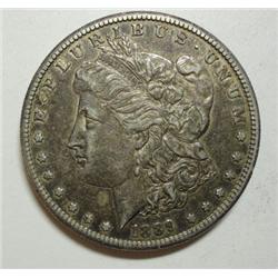 1889S Morgan $  AU all original undipped  PQ coin