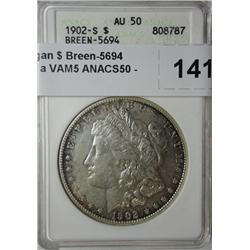 1902S Morgan $ Breen-5694  believe it is a VAM5 ANACS50