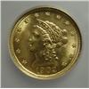 Image 2 : 1902 $2 1/2 Gold Liberty  SEGS63