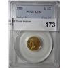 Image 1 : 1928 $2 1/2 Gold Indian  PCGS58