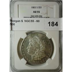1883S Morgan $  NGC55