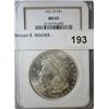 Image 1 : 1921D Morgan $  NGC65