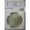1923S Peace $  NGC63
