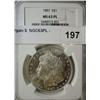 Image 1 : 1887 Morgan $  NGC63PL