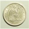 1875S twenty center  AU55  well struck white original surface PQ coin