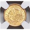 Image 3 : 1851 $1 gold NGC UNC details cleaned