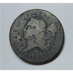 1793 half cent nice date and obverse details but virtually no reverse  Fair