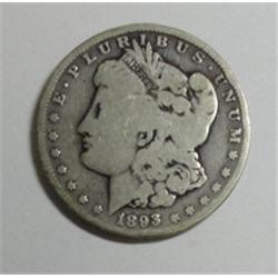 1893O Morgan $  G/VG