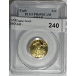 1993P $10 Eagle Gold   PCGS69DCAM