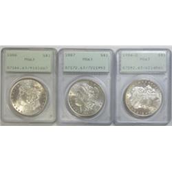 1886-87-04O Morgan $  OGH RATTLERS PCGS 63