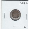 Image 1 : HALF DIME SILVER 1853