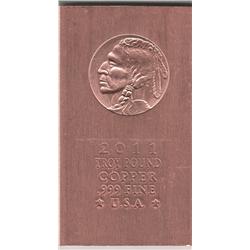 ONE POUND OF COPPER .999 FINE