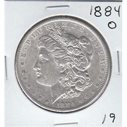 $1 SILVER DOLLAR MORGAN 1884 O  FLASHY