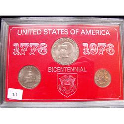 1776-1976 BICENTENNIAL $1 HALF QUARTER