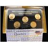 Image 1 : STATE GOLD EDITION COMMEMORATIVE QUARTERS 2003