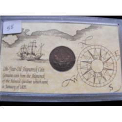 202 YEAR OLD SHIP WRECK COIN