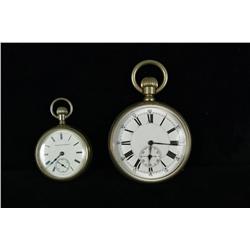 2 Rail Road Watches - Illinois Watch Co