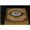 Image 4 : 4pc filigree Dresser set Fostoria block pattern glass