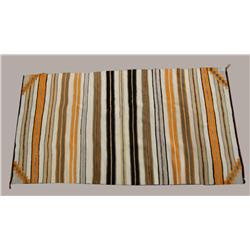 Banded Navajo rug 2.6'x5'