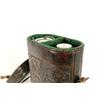 Image 4 : Vintage stainless thermos in tooled leather case