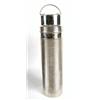 Image 6 : Vintage stainless thermos in tooled leather case