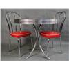 Image 4 : 50's Checkered Dinette table & 2 chairs