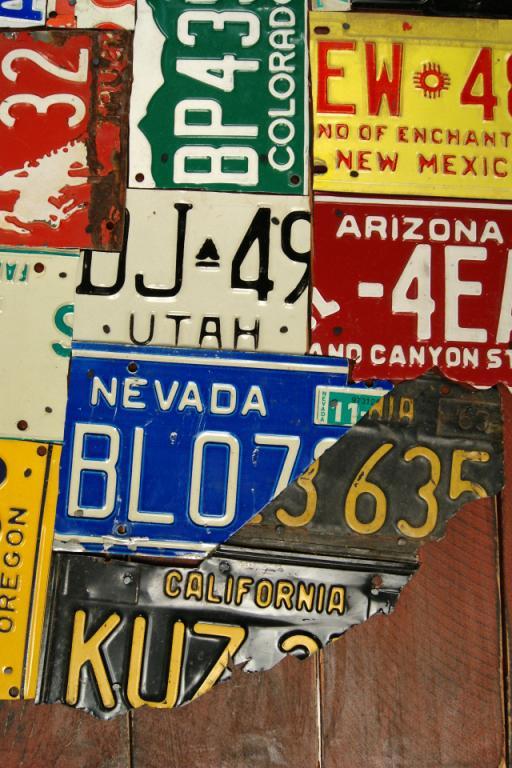 United States License Plate Map - 10513288 4