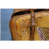 Image 2 : Vintage Tooled Leather Suitcase