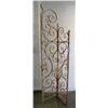 Image 1 : Wrought iron 2 panel garden screen