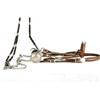 Image 3 : Fancy Silver Bridle and bit with reins