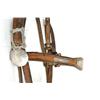 Image 6 : Fancy Silver Bridle and bit with reins