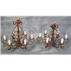 Image 1 : Pair of Copper French Style Chandelier From the Hotel Marmont, made by Steve Handeleman